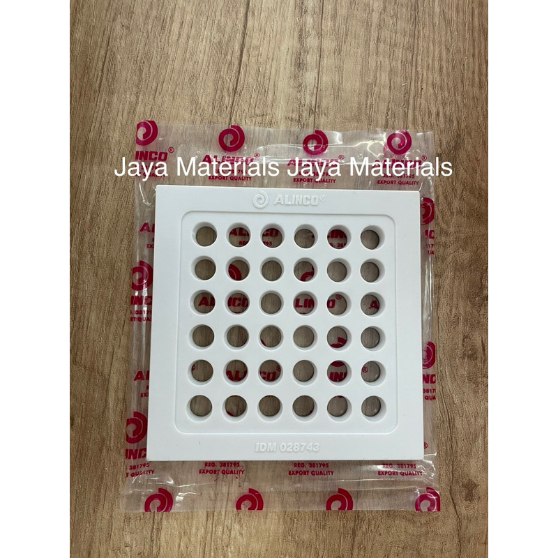 ALINCO 1904 ชั้นกรองท่อระบายน้ําห้องน้ํา Pvc ห้องน้ําท่อระบายน้ํากรอง Alinco แผ่น