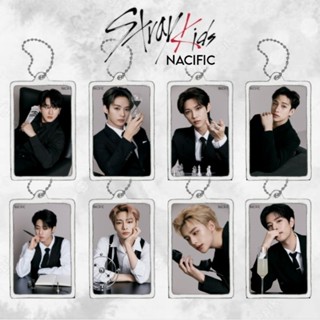 พวงกุญแจอะคริลิคใส ลาย Stray Kids Nacific