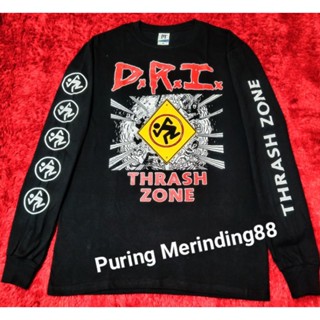 เสื้อแขนยาว D.R.I - Thrash Zone