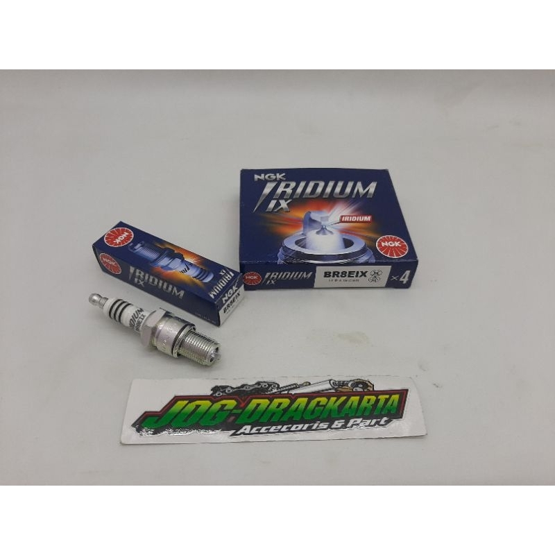 NGK IRIDIUM NINJA R SS RR SATRIA 2 STROKE VESPA 2TAK NSR TOUCH 125Z BR8EIX ORIGINAL NGK JAPAN