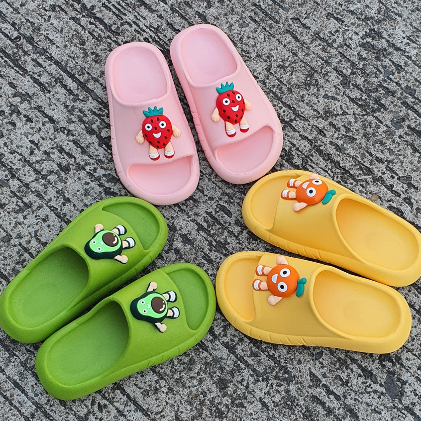 11.11 PUNCAK RUMAH168 SA039 รองเท้าแตะผลไม้เด็ก รองเท้าแตะเด็ก รองเท้าแตะ unisex น่ารัก