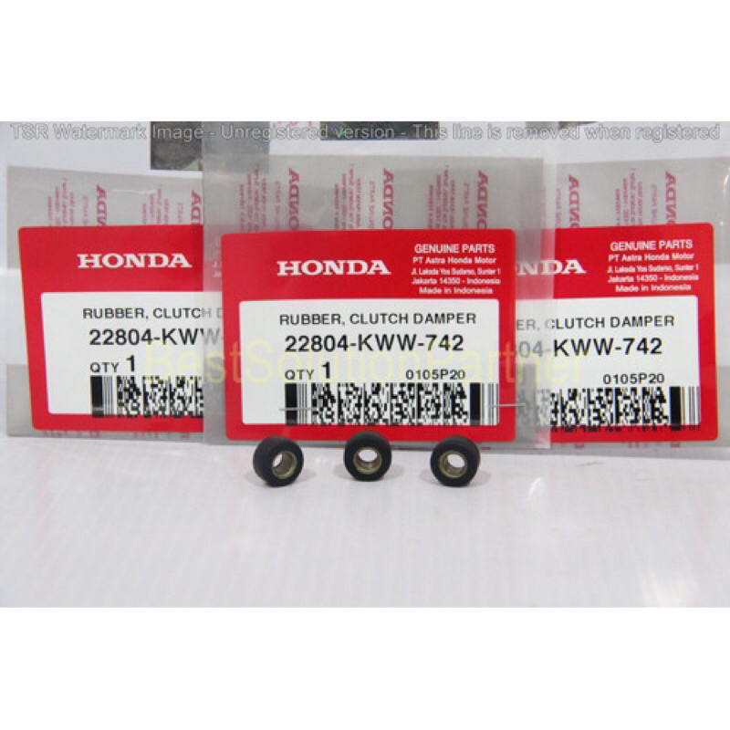22804GB2880 / 22804KWW742 DOUBLE CLASP ยาง HONDA GRAND SUPRA KARISMA REVO BLADE 22804-KWW-742
