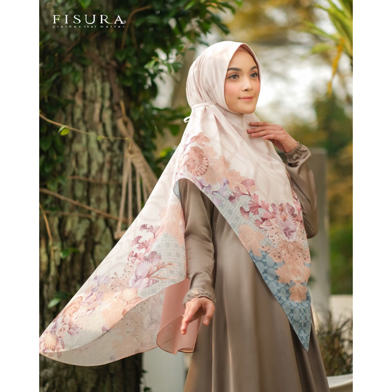 Khimar HARMONY By Fisura/ฮิญาบพิมพ์ลาย/Syari Hijab
