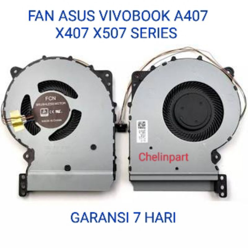 พัดลม Asus A407 A407U A407UA X407 X407M X407U X507 X507U X507UB X407UA X507M 4pin