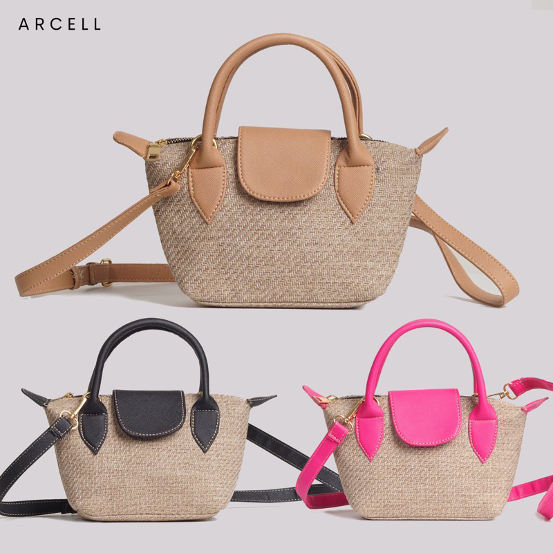 ARCELL - NARITA VAL BAG l กระเป๋าผ้าแคนวาสผู้หญิง (SLINGBAG)
