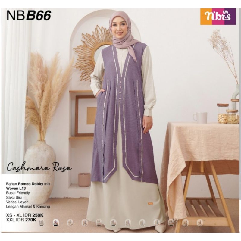 Nibras NB B66 CASHMERE ROSE