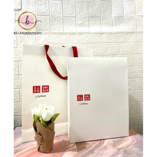 ถุงกระดาษ Uniqlo BOX GIFT SET Original Store