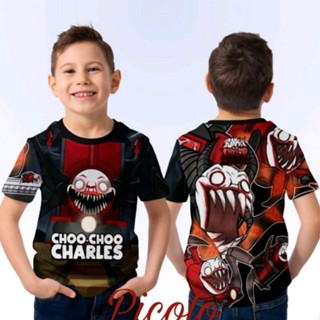 Choo CHOO CHARLES เสื้อผ้าเด็ก พิมพ์ลายเต็มตัว วัสดุพรีเมี่ยม