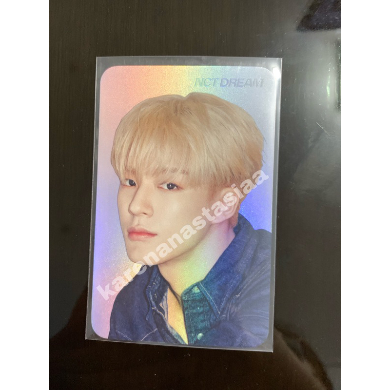 Jeno we boom hologram nct dream set