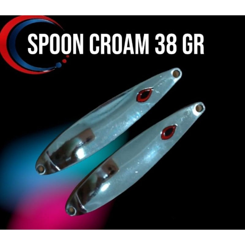 SPOON CROAM 38 GRAM เหยื่อตกปลา
