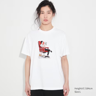 Uniqlo X ATTACK ON TITAN | เสื้อยืด พิมพ์ลายกราฟิก Ut | ผ่าพิภพไททัน | เสื้อยืด ลายการ์ตูนอนิเมะ | Streetwear