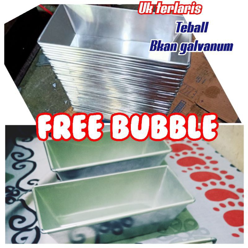 GEMBONG BREAD MOLD หรือขนมปังหวาน ขนาดปกติ SMALL SWEET BREAD MOLD PAN LARGE SIZE, GEMBONG BREAD MOLD