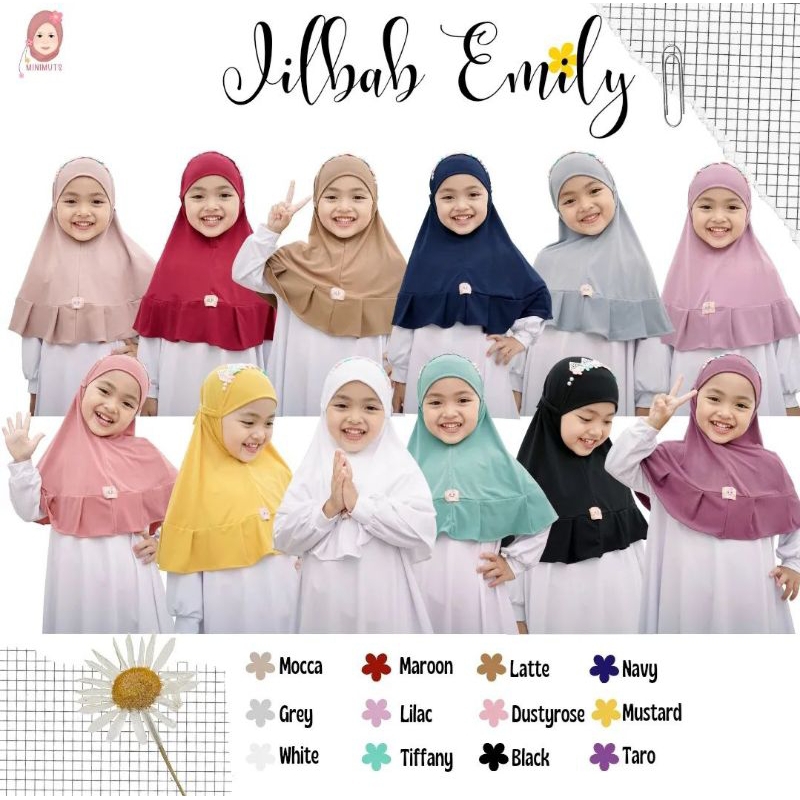 Emily eswa minimuts baby Hijab