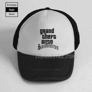 Grand Theft Auto San Andreas Trucker Hat/Net - GTA Trucker หมวกเบสบอล