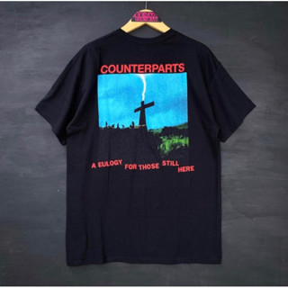 Kaos Band COUNTERPARTS - CROSS เสื้อยืดลําลอง แขนสั้น พิมพ์ลาย สําหรับผู้ชาย