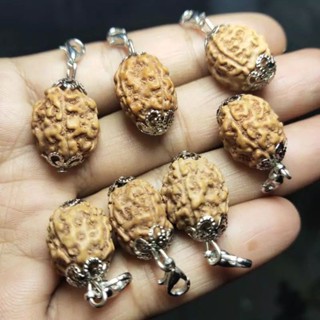 Rudraksha mukhi จี้ห้อย 4 ชิ้น ขนาดเล็ก