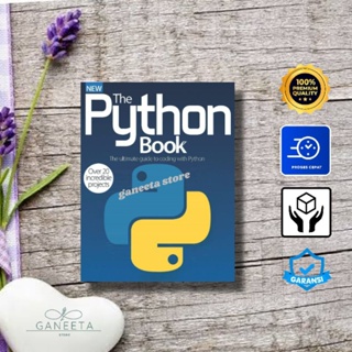 [Hard Cover] หนังสือ The Python Book: The Ultimate Guide To Coding by Imagine เวอร์ชั่นภาษาอังกฤษ