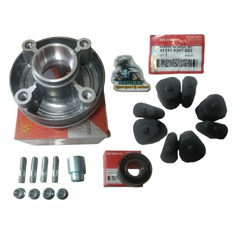 NAPGEAR MOUNT FULL SET SUPRA X 125 DD/SONIC 150/CS1/SUPRA X 125 HELMIN/BLADE NEW 125 DD