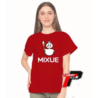 เสื้อยืด ลาย Mixue สําหรับผู้ชาย และผู้หญิง