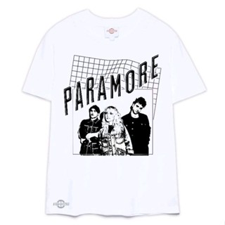 เสื้อยืด พิมพ์ลาย Paramore สีขาว พรีเมี่ยม