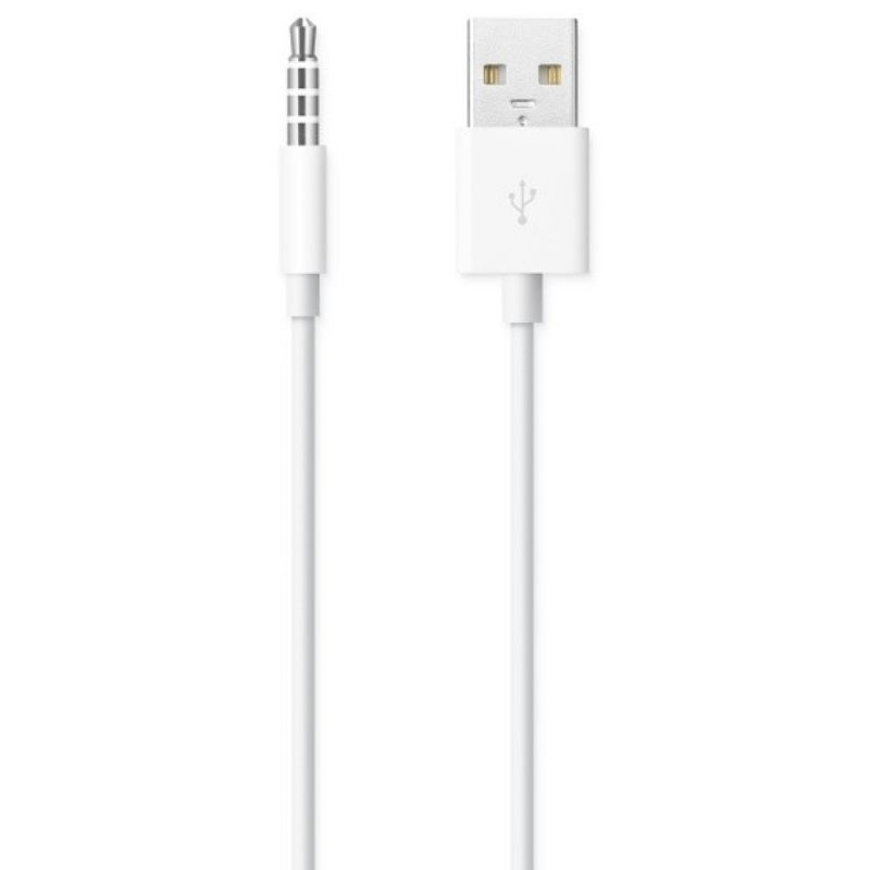 สายเคเบิลข้อมูลสําหรับ Ipod SHUFFLE GEN 4 5 6 7 CABLE CHARGER USB ถึง JACK AUX 3.5 มม.สําหรับ Ipod S