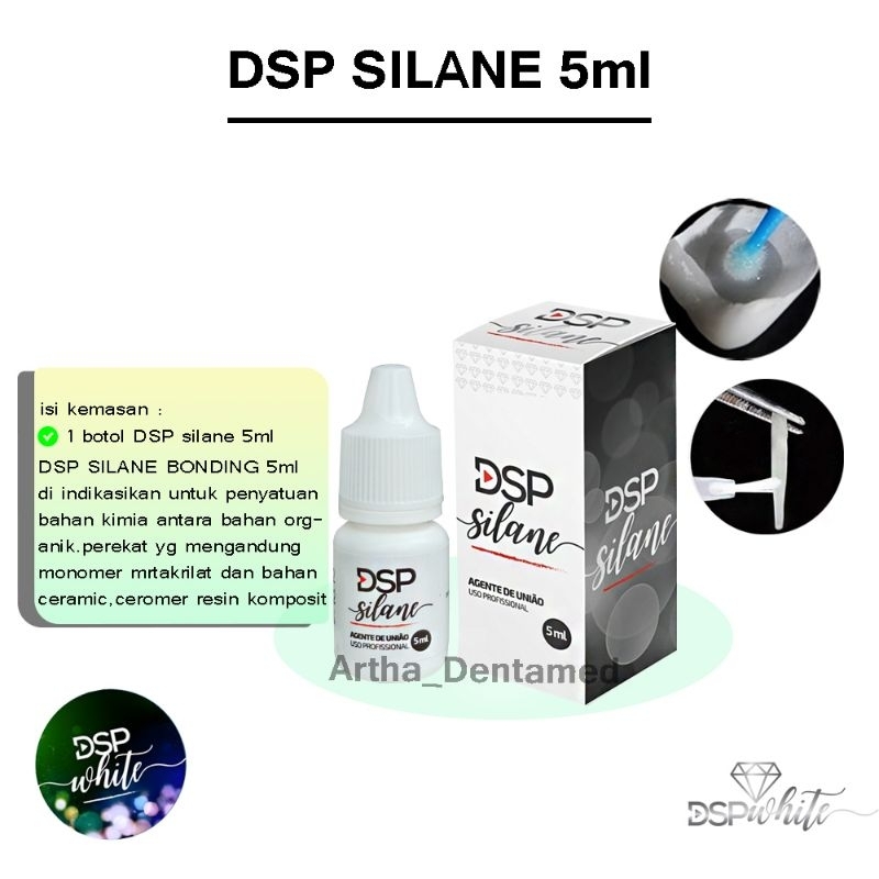 Dental DSP SILANE / SILANT PORCELAIN BOND 5ml PRIMER