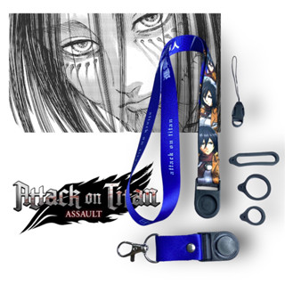 Attack ON TITAN LANYARD ที่แขวนโทรศัพท์มือถือ ฟรี ORING/Key ฯลฯ