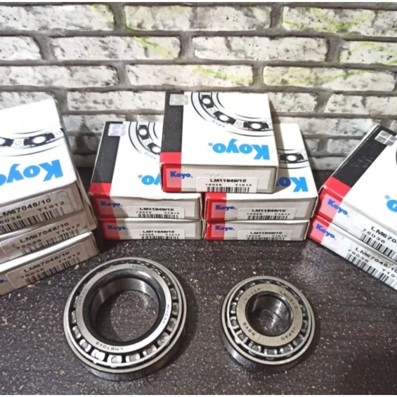 ชุดแบริ่งล้อด้านหน้าด้านนอกชุดภายใน KIJANG 7K KIJANG ดีเซล 11949 6048 KOYO JAPAN