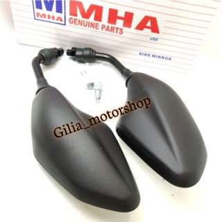 กระจกมองหลัง สีขาว สําหรับรถจักรยานยนต์ MHA nmax xmax Vario beat Mio Etc