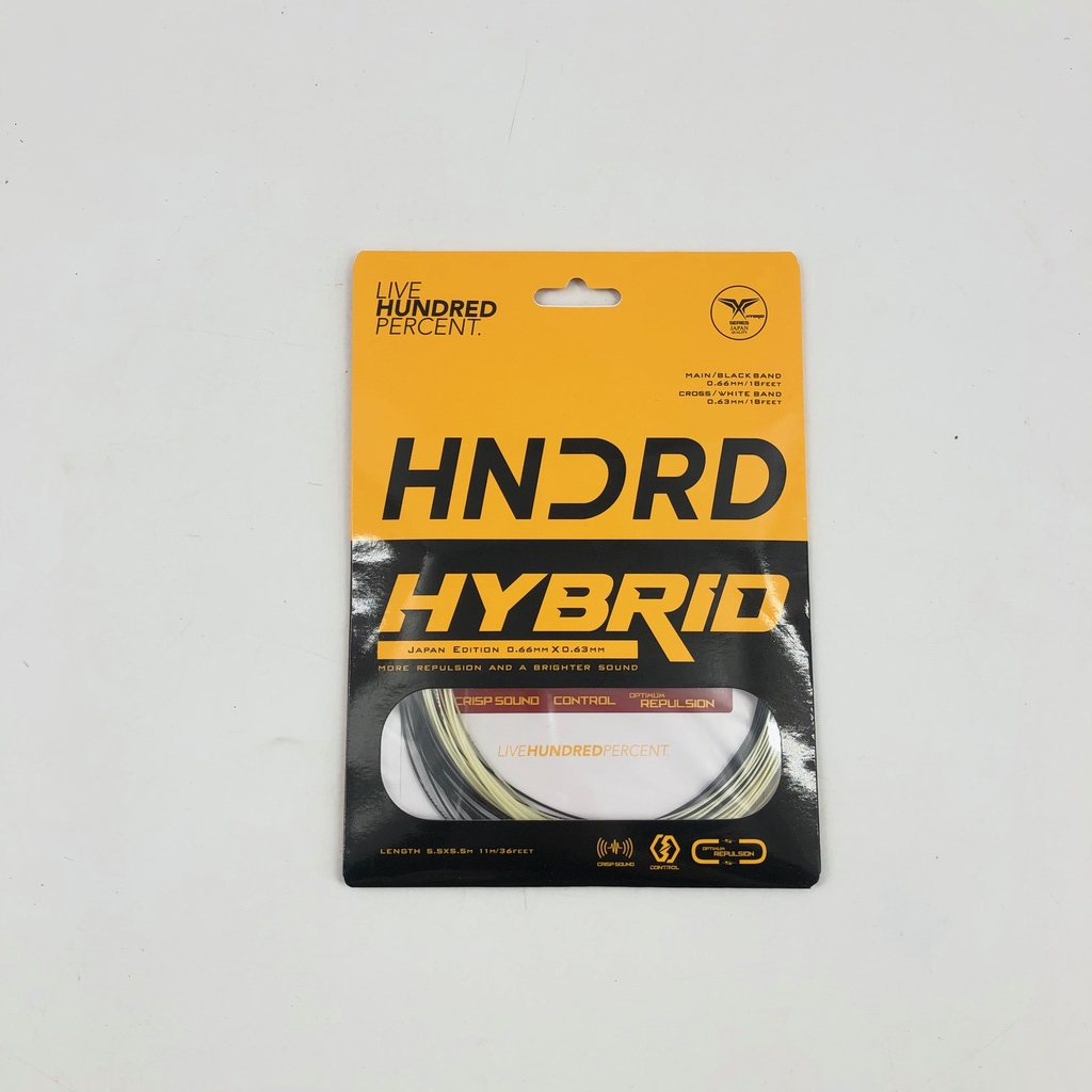 HUNDRED HYBRID / HNDDRD ต้นฉบับ BADMINTON STRINGS