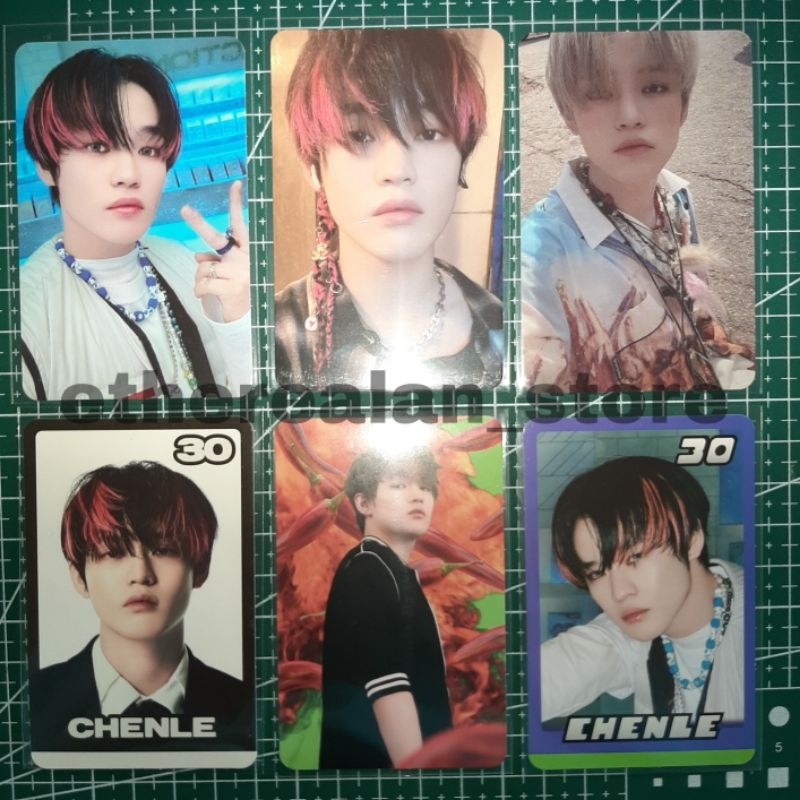 Pc Photocard Chenle NCT DREAM Ar Clip Jewel Hot Sauce Chilling Lucky Draw Glitch Mode รอบ 2 / R2 LD 