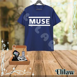 เสื้อยืด พิมพ์ลาย Muse