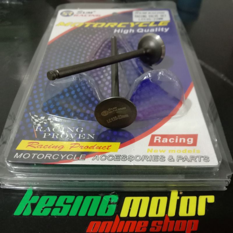 วาล์วคาร์บอน 22 / 22 4.5 SUM RACING JUPITER MX KING VIXION R15 R 15 OLD NEW NVL NVA V1 B2 V3