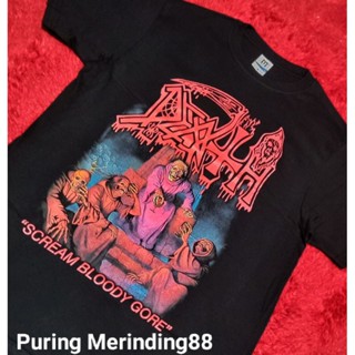 เสื้อยืด พิมพ์ลาย Scream Bloody Gore