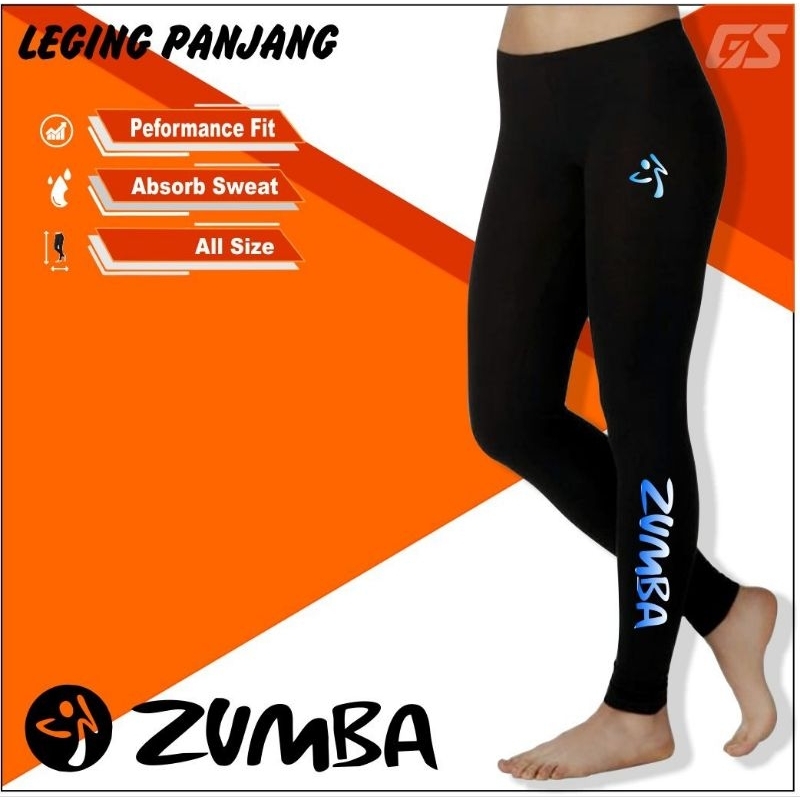 Zumba กางเกงเลกกิ้ง ขายาว นําเข้า ยิมนาสติก ไซซ์จัมโบ้ สําหรับผู้หญิง