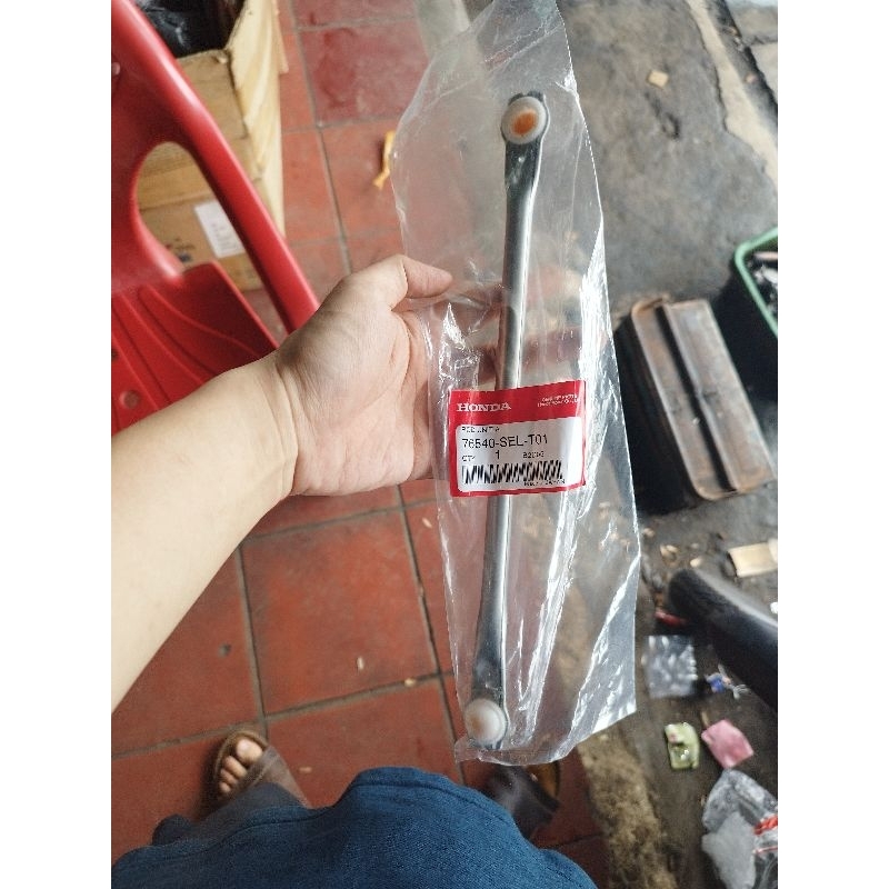 Rod Unit AB เสาเหล็ก Link Ling Handlebar Wiper Wiper Wiper ด้านหน้าซ้ายขวา Honda Jazz GD3 City GD8 2