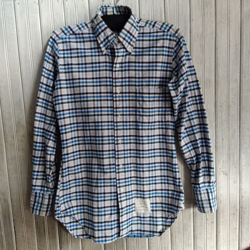 Thome Browne Stripe เสื้อเชิ้ตแขนยาว Made In USA