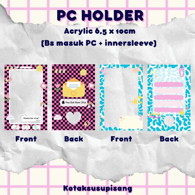 Photo Card holder (Cahol)