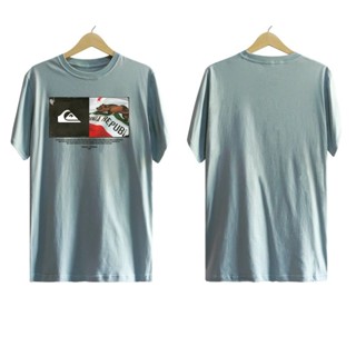 เสื้อยืดแขนสั้น Quiksilver 342 goldencloth.id สําหรับผู้ชาย