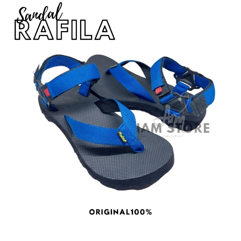 รองเท้าแตะ Rafila MOUNTAIN สําหรับผู้ชาย BLUE OUTDOOR MOUNTAIN SANDALS