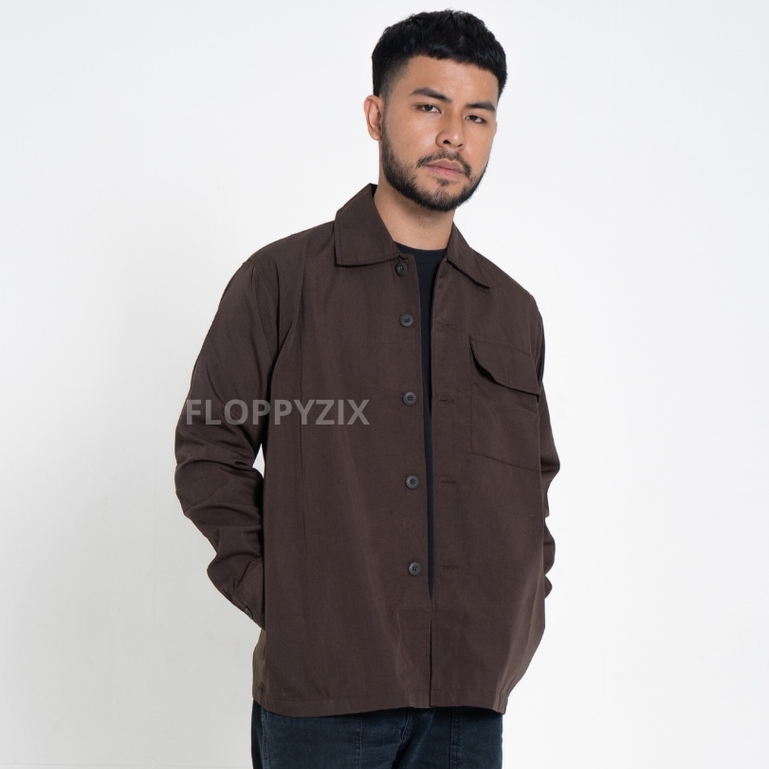 OVER SHIRT JACKET / CANVAS JACKET / SIDE SHACKET JACKET / เสื้อแจ็คเก็ตผู้ชาย