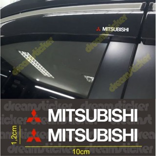 สติกเกอร์ติดรถยนต์ ลาย Mitsubishi