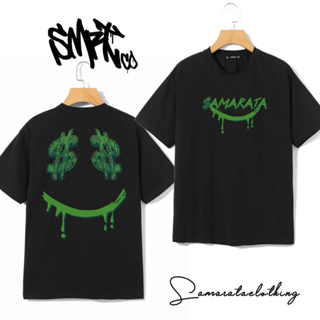 เสื้อยืด พิมพ์ลาย Samarata MONEYSMILE DISTRO