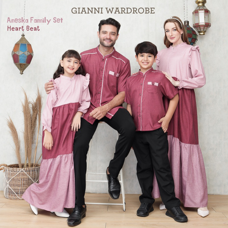 Aneska FAMILY SET - HEART BEAT
