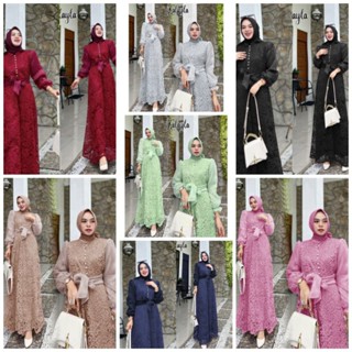 ชุดเดรส KALAYLA MAXI DRESS GAMIS LEBARAN 4 ขนาด M L XL XXL แฟชั่นใหม่ล่าสุด สําหรับสตรี 2023 ZR