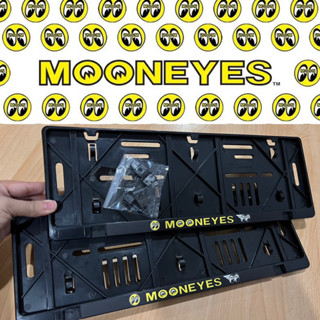 Mooneyes กรอบป้ายทะเบียนรถยนต์