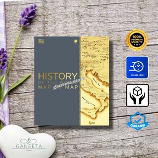 [Hard Cover] History Of The World Map แผนที่โลก โดย Map (DK) - เวอร์ชั่นภาษาอังกฤษ