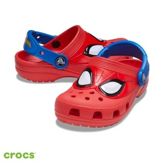 Crocs รองเท้าแตะ ลายสไปเดอร์แมน สําหรับเด็ก