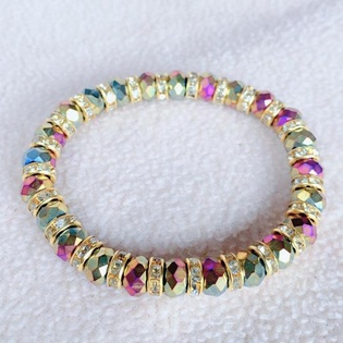Gfelkang CRYSTAL Bulkhead/CRYSTAL Bracelet/CRYSTAL Bracelet/8MM CRYSTAL Bracelet/Women 's Bracelet/C