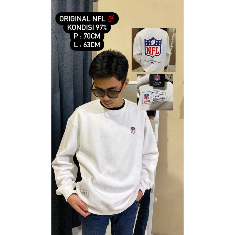 Nfl มือสองของแท้ CN Crewneck